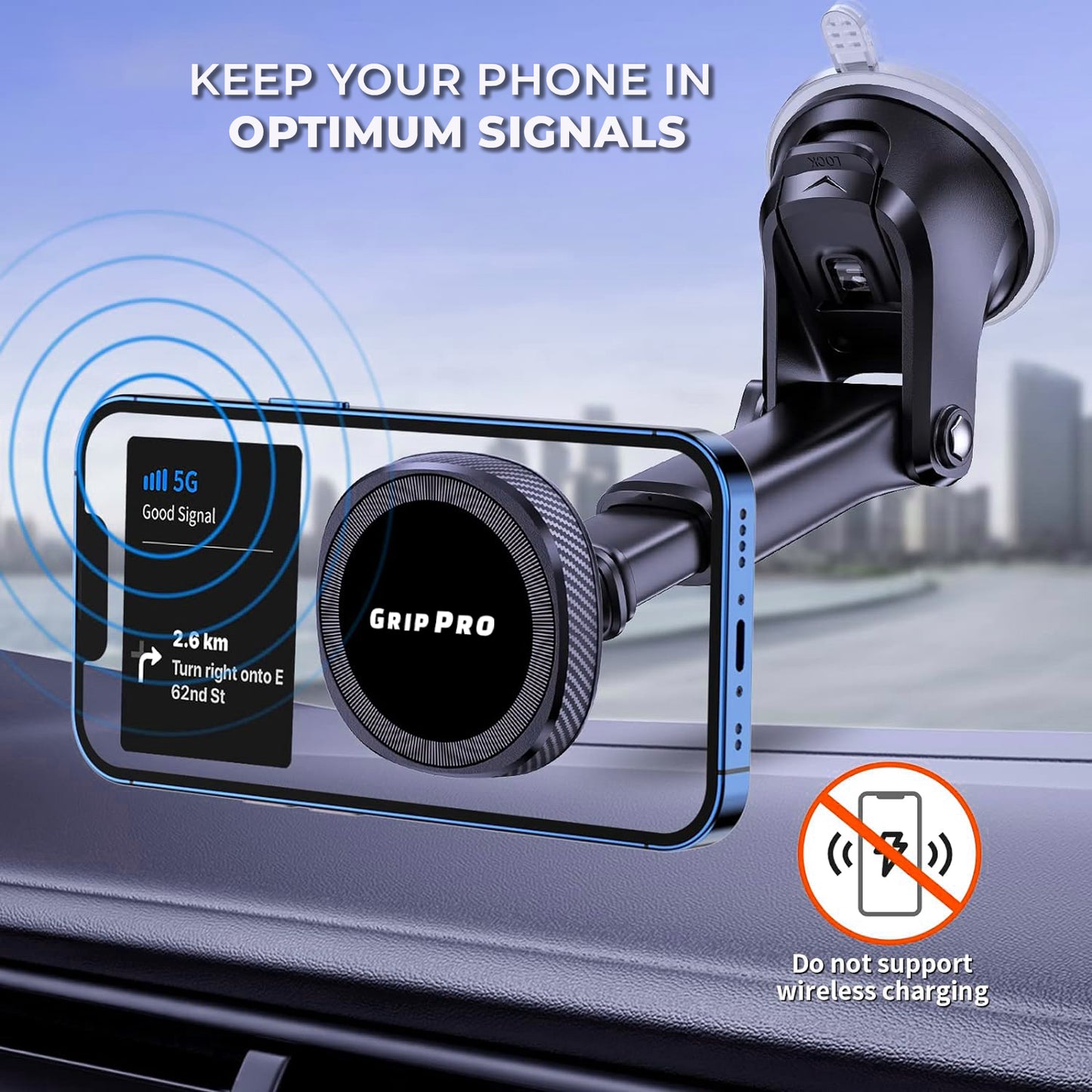 magnetic phone car mount
