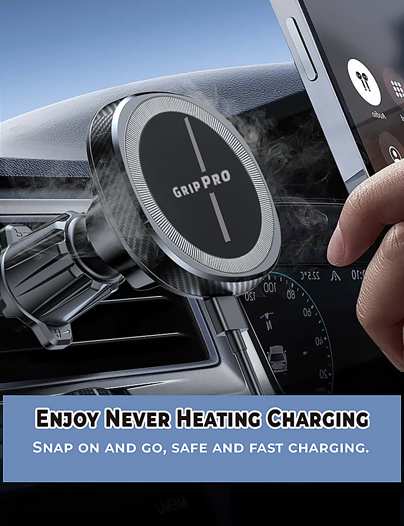 Magsafe iPhone car charger with cooling fan