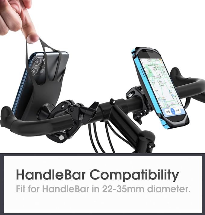 secure handlebar phone holder