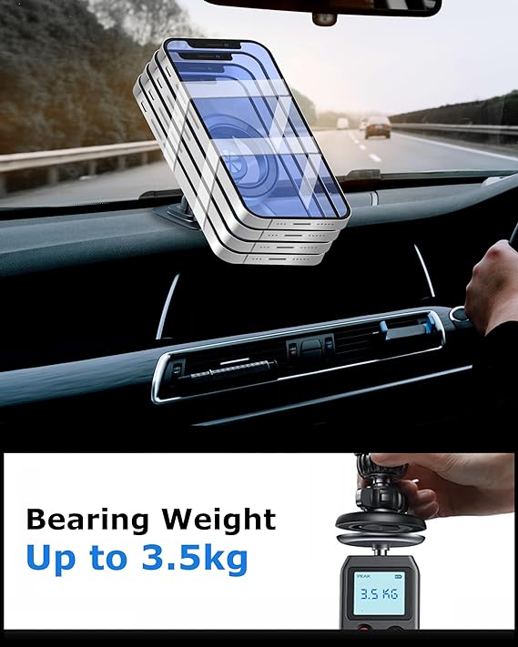 GripPro Magsafe Dashboard Phone Mount for Cars
