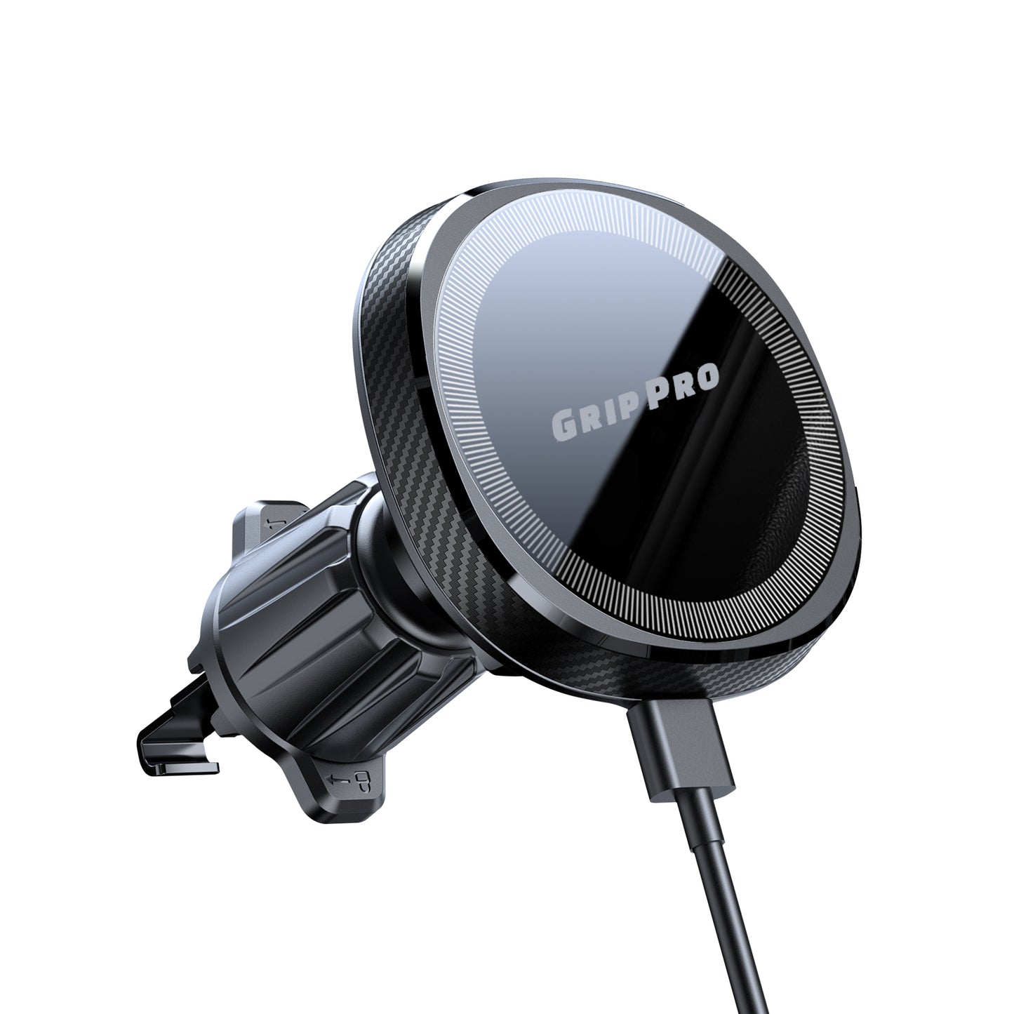 GripPro Magsafe AC Vent Mount With Wireless Charger